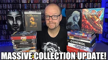 Massive BLURAY And 4K Collection Update! | Lionsgate, Arrow Video, Umbrella, And MORE!