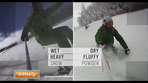 All Snow Is NOT Equal!