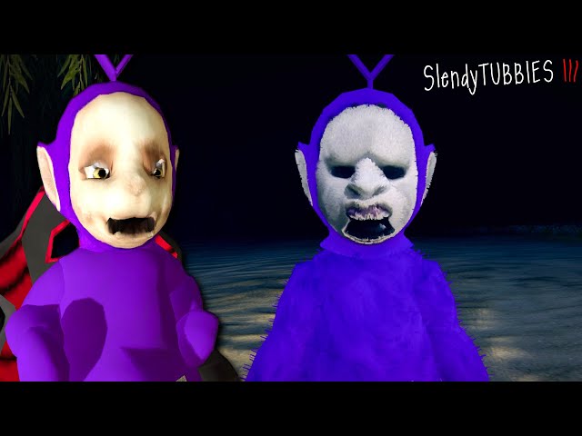 TELETUBBIES IS EVIL NOW!  Tinky Winky Plays Slendytubbies 3 Part 1 