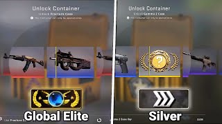 Global Elite vs Silver in Case Opening