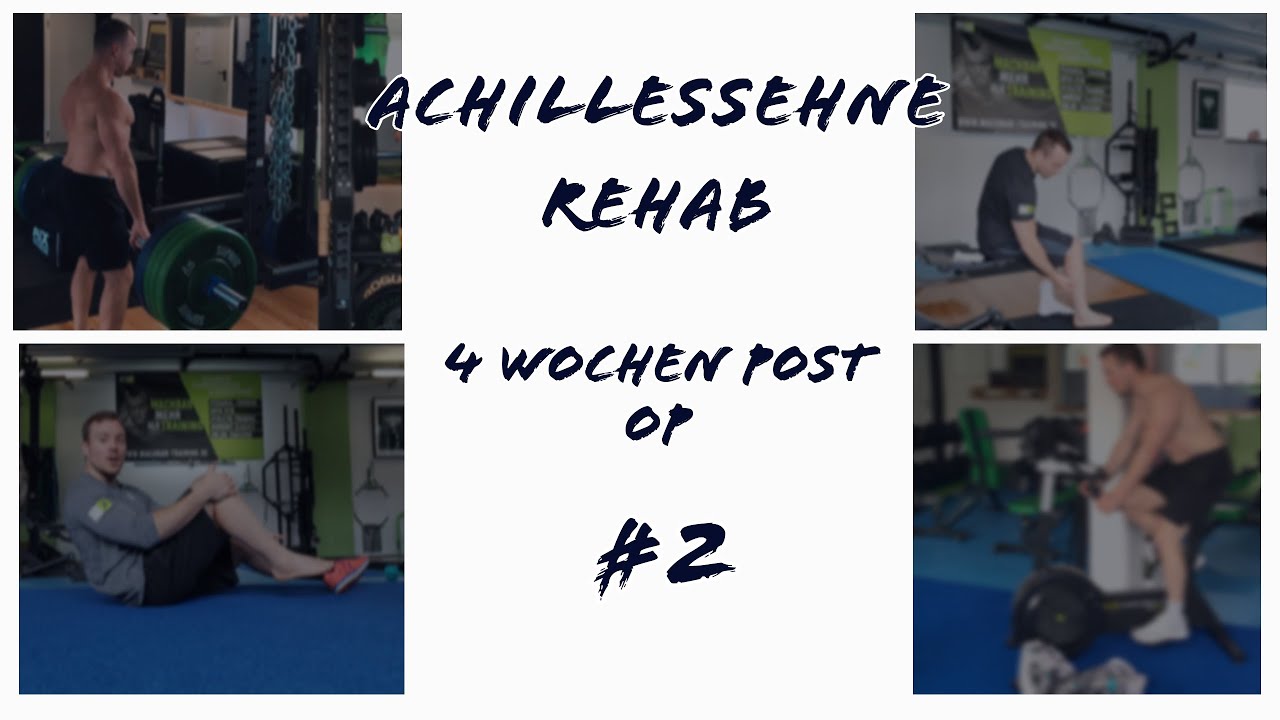 Achillessehnenruptur #2 | Übungen für einen guten Heilungsprozess