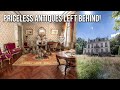 Discovery of an Incredible Abandoned Noble Mansion in France | Priceless antiques left behind