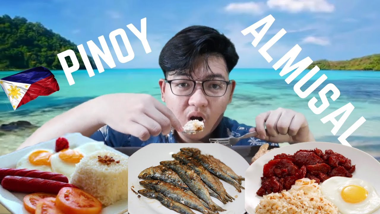 PINOY ALMUSAL MUKBANG (TOCINO,ITLOG,TUYO,HOTDOG,CHICHARON)BENTELOG ...