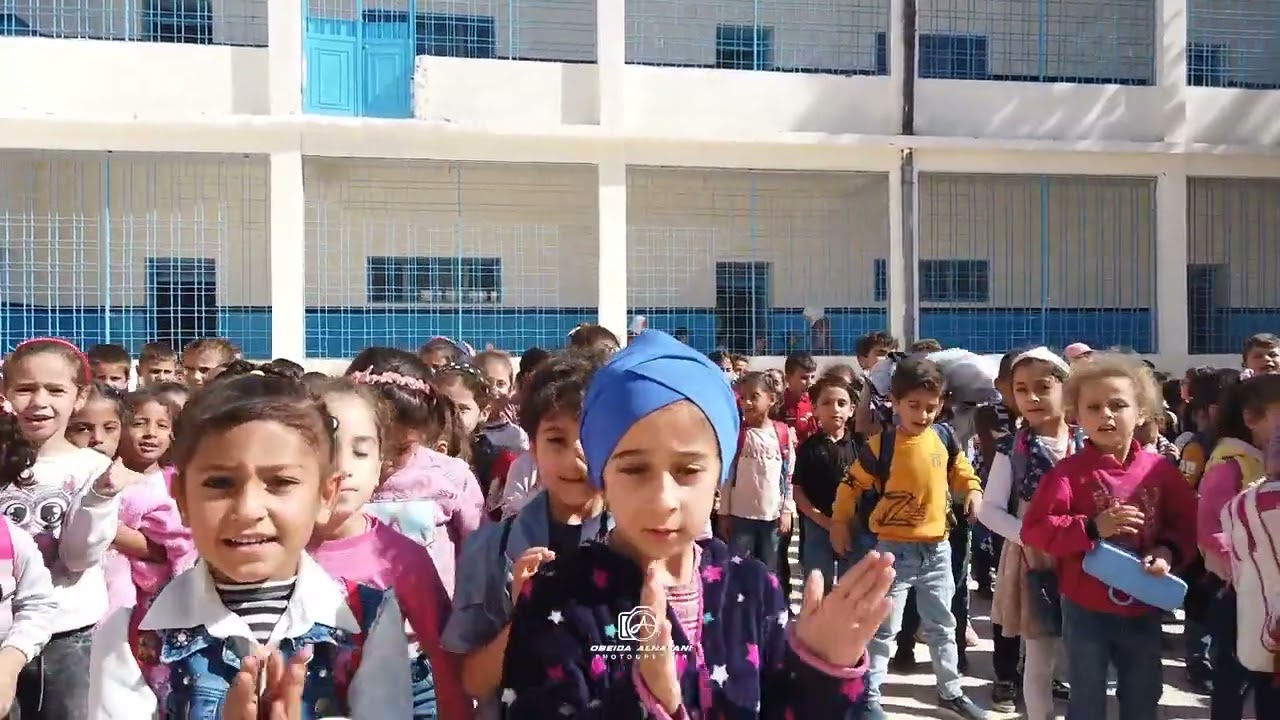 نشاط طلاب مدارس مدينة عفرين