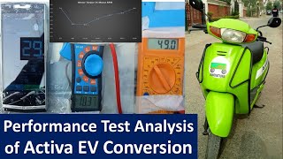 Performance Test of Activa EV | activa ev conversion | ev conversion India | activa electric | ev