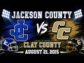 Aug 21, 2015 Football - Jackson County vs Clay County - High School Football