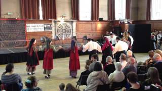Macedonian dance #2 - Dance Around The World, London, Oct 2015, Greek folklore group Philhellenes