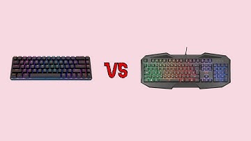 Membrane vs Mechanical Keyboard...  (Feat. Keyboard ASMR)