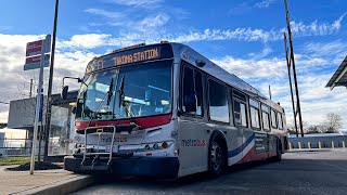 WMATA Metrobus: 2006 New Flyer D40LFR #6195 on Route F1