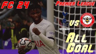 Fc 24 2324 Premier League Simulation Tottenham Hotspur Vs Brentford All Goals