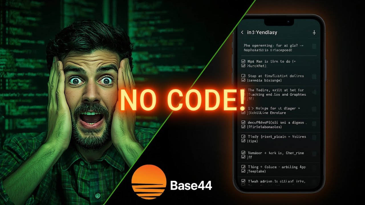 Build an AMAZING To Do List App in MINUTES with Base44 | No Code AI ...