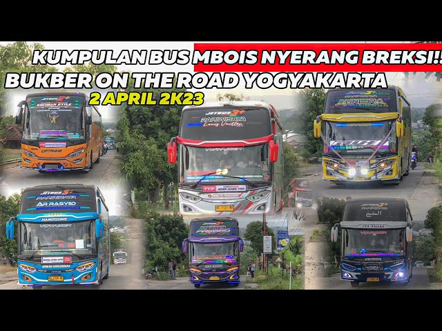 PULUHAN BUS ARTIS SALING BERADU BASURI SAAT NANJAK TEBING BREKSI!!!GEGERKUEN YOGYAKARTA class=