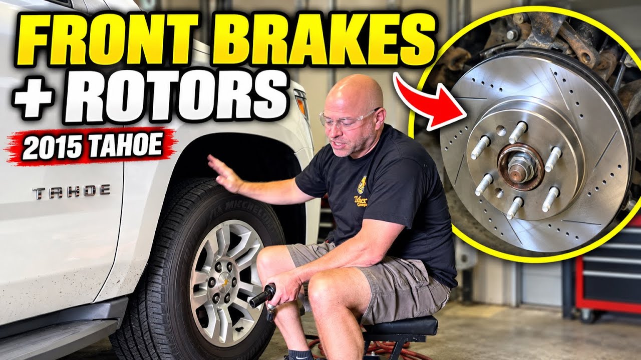 How to Replace Front Brake Pads and Rotors on a 2015 Chevy Tahoe
