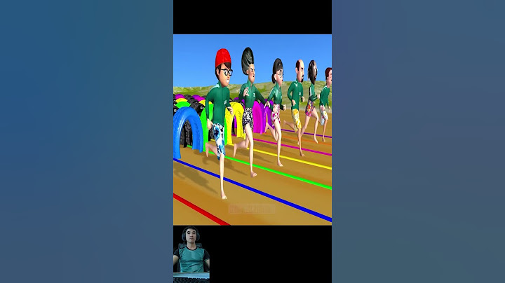 Scary Teacher 3D vs Squid Game Fast Running Tunnel Tire 100M Challenge Who Faster Cage Doors #shorts