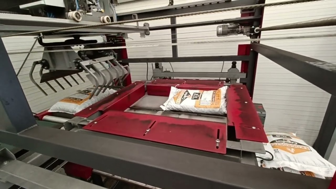 Paletyzer automatyczny, Paletyzator automatyczny firmy SOMAX do układania worków