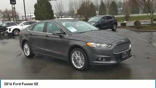 Player Profile 2016 Ford Fusion C1561C
