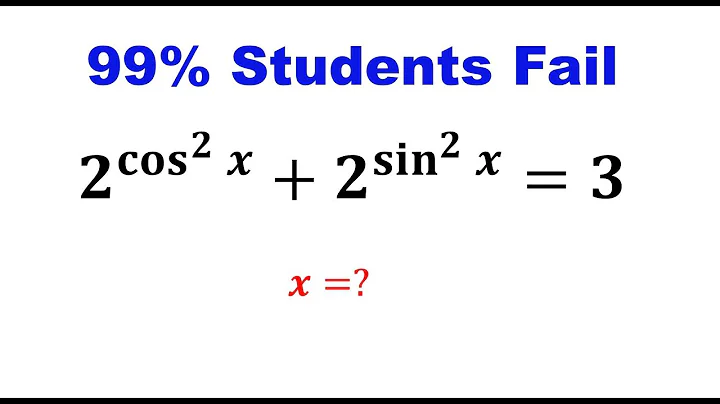Solving a 'Harvard' University entrance exam question | Find x