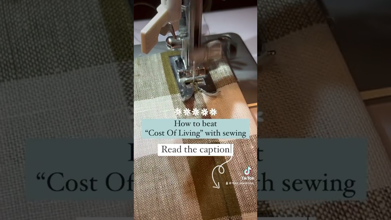How to beat "Cost of living" with sewing. Ford wardrobe