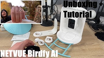 NETVUE Birdfy AI - Smart Bird Feeder Camera, Bird Watching Camera Capture Unboxing & instructions