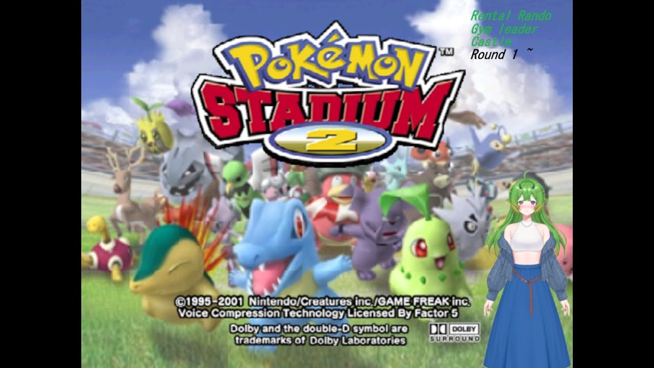 [Pokemon Stadium 2] Rental Gym Leader castle challenge Round 1! Teams from the community