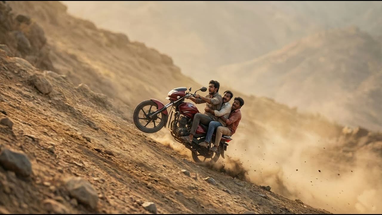 Honda Shine Extreme Hill Test: बाइक पलट गई! 😱 (Almost Crashed)