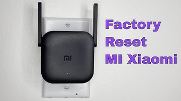 How To Factory Reset Mi Xiaomi WiFi Pro To Default