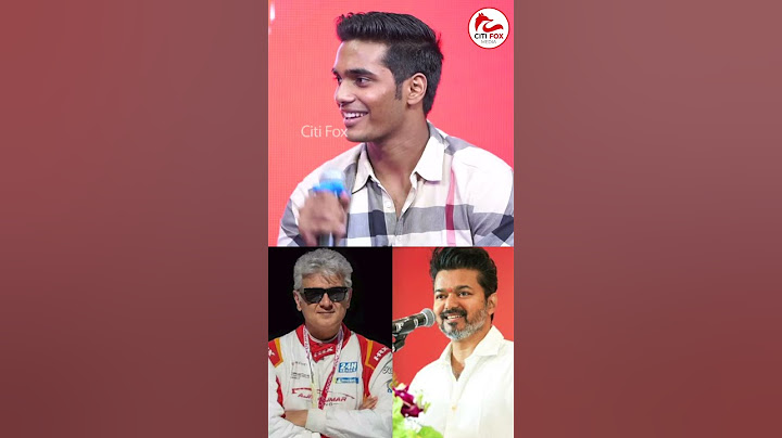 Vijay or Ajith! உங்களுக்கு யார் பிடிக்கும்! | Nilavuku En Mel Ennadi Kobam | Anikha