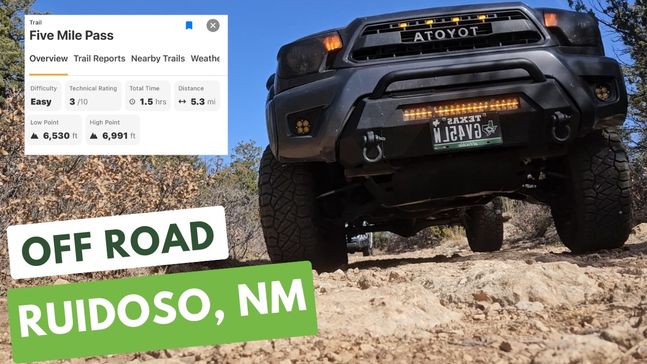 Hitting the 4x4 Trails in Ruidoso New Mexico | Five Mile Pass