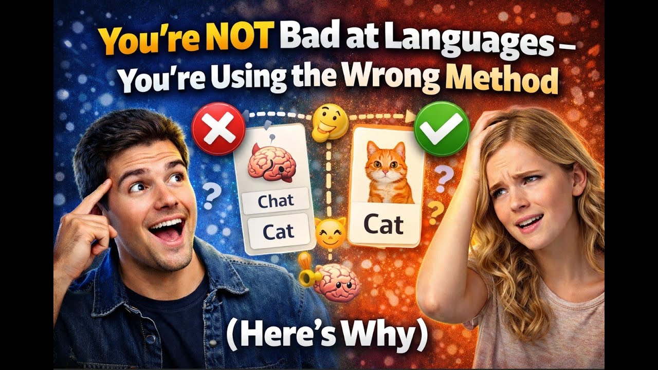 You’re NOT Bad at Languages — You’re Using the Wrong Method (Brain ...