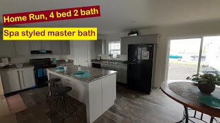 Home Run, This lovely 4 bedroom 2 bath home is everything you have been looking for. Spa styled bath