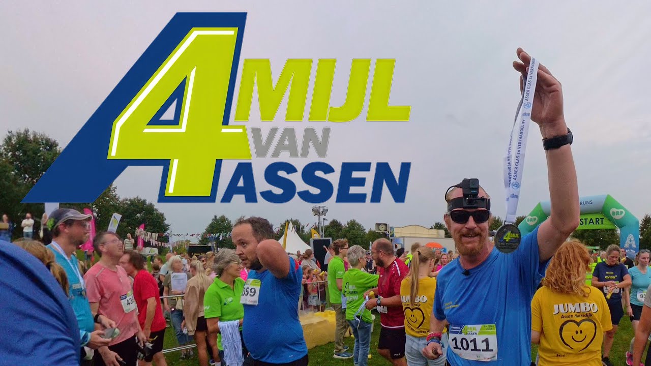 4 Mijl van Assen 2025 - A 6.4km Run - Virtual Run- Treadmill Run