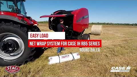 Easy Load Net Wrap System for Case IH RB5 Series Round Baler