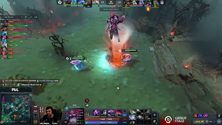 bzm Respect Tips Abed after he outplayed him with a fake stun