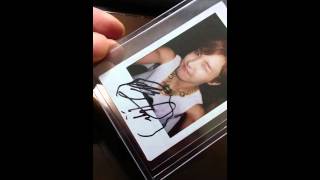 Bangtan boys bts j hope signed polaolroid