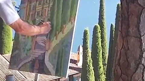 Jerry Fresia - Paints Richard Branson's villa, fro...