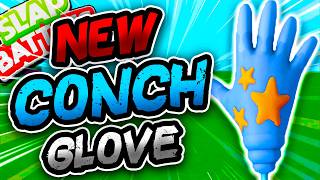 New Conch Glove New Emotes - Slap Battles Roblox