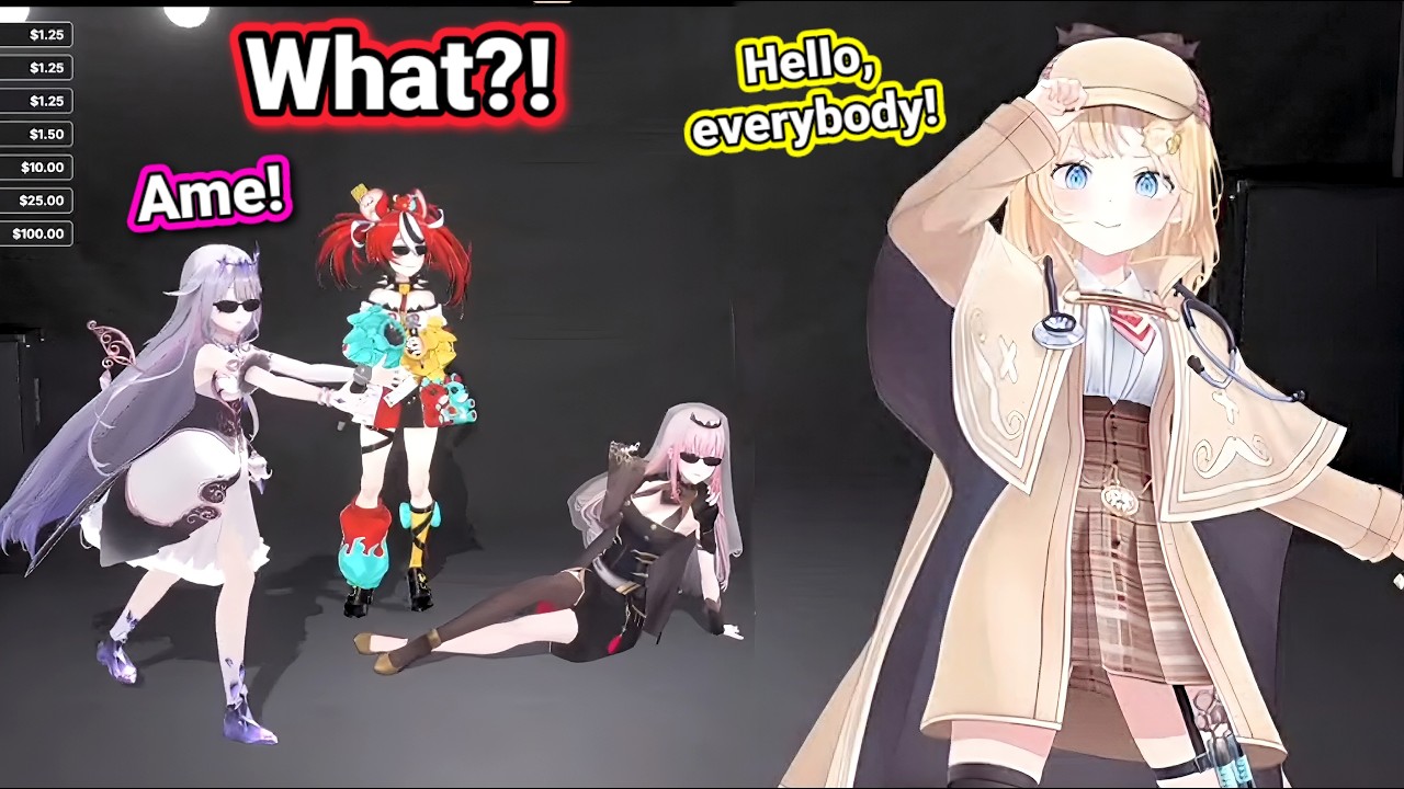 𝗔𝗺𝗲 𝗵𝗮𝗱 𝗮 𝘀𝘂𝗿𝗽𝗿𝗶𝘀𝗲 𝗺𝗲𝘀𝘀𝗮𝗴𝗲 𝗱𝘂𝗿𝗶𝗻𝗴 𝘁𝗵𝗲 𝗛𝗼𝗹𝗼𝗘𝗡 𝗰𝗵𝗮𝗿𝗶𝘁𝘆 𝘀𝘁𝗿𝗲𝗮𝗺