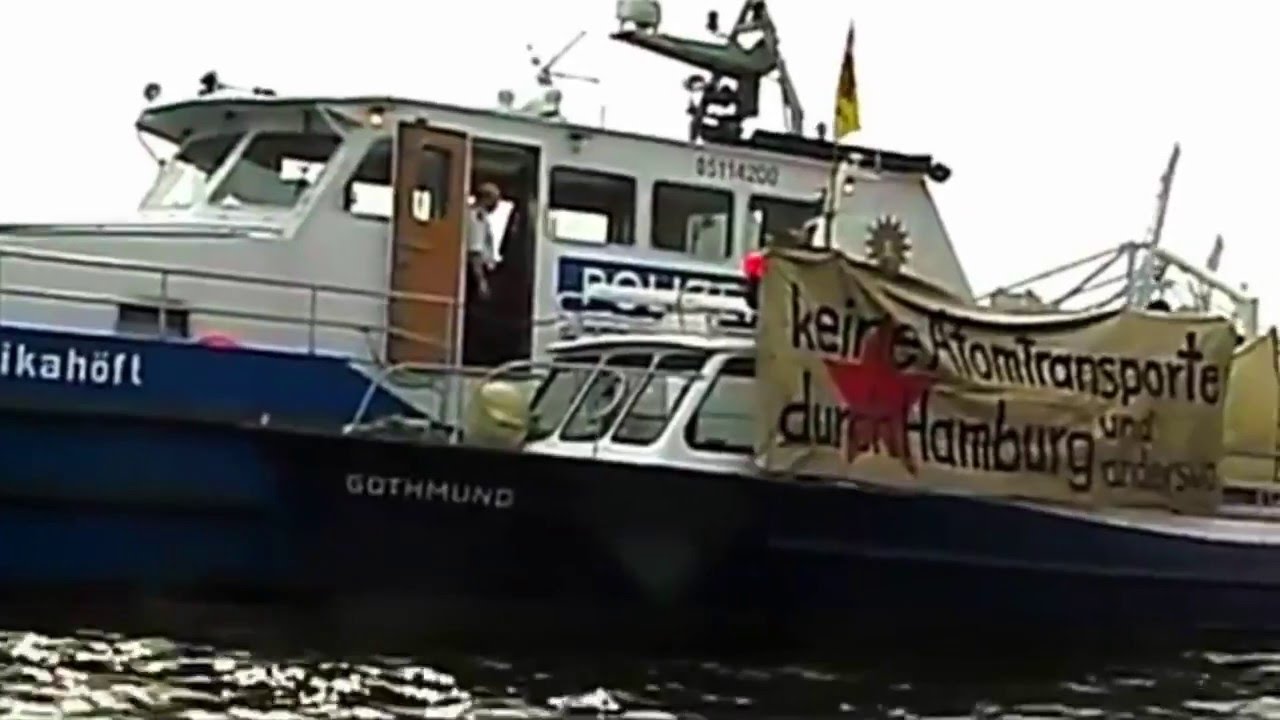 Atomtransporte im Hamburger Hafen