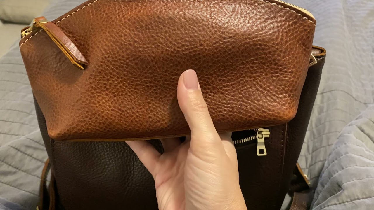 WIMB - Portland Leather tote backpack