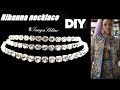 Колье из страз РИАННА Мастер Класс/ Strass necklace RIANNA Master Klass!