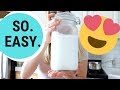 How To Make COCONUT MILK At Home In 5 MINUTES 