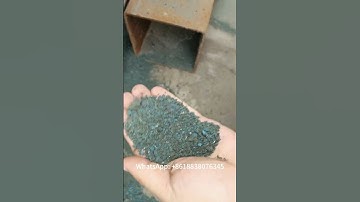 Copper slag test machine of two-stage crusher without sieve bottom