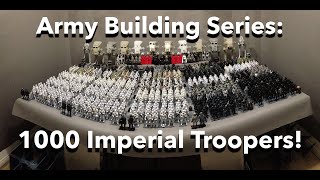 Star Wars Imperial Army HOW TO BUILD an Army [425 Stormtroopers/1000 troops] Action Figures