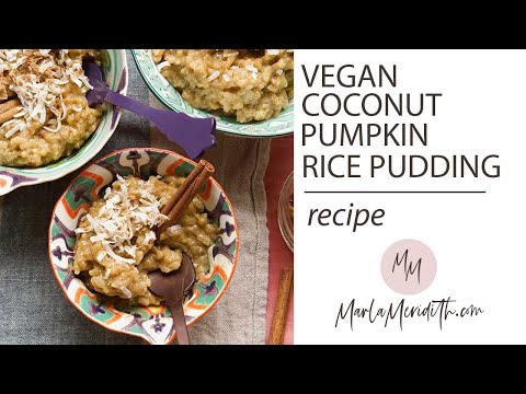 Pumkin Coconut Rice Pudding Pumkin Coconut Rice Pudding