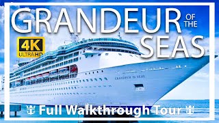 Royal Caribbean | Grandeur of the Seas Full Walkthrough Cruise Ship Tour & Review | Smallest cruise