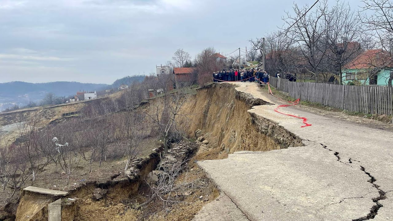 Protest mještana Starog Ugljevika i Mezgraja: Klizišta i odroni izazvali probleme