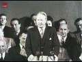 Edward Heath speaking about the resignation of Deputy PM George Brown