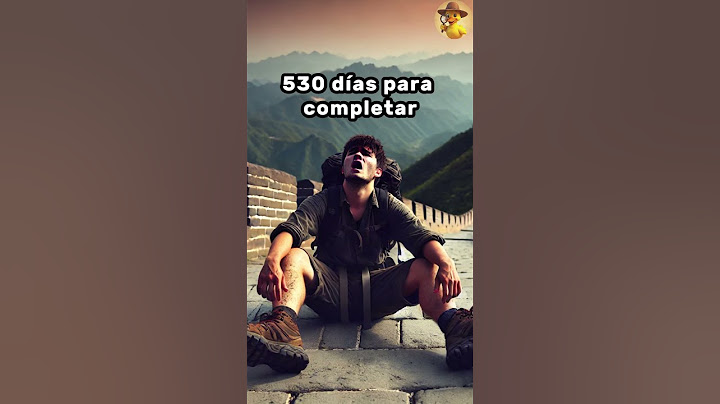 ¿Cuánto tiempo te tomaría caminar la Gran Muralla China? 🌍