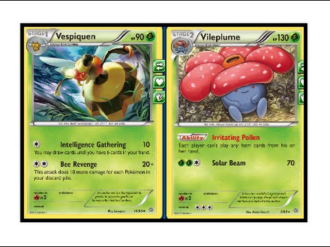 Vespiquen Vileplume Vs Night March Pokemon TCG online Deck Battle Breakthrough PTCGO 2015 Vespiquen Vileplume Vs Night March Pokemon TCG online Deck Battle Breakthrough PTCGO 2015