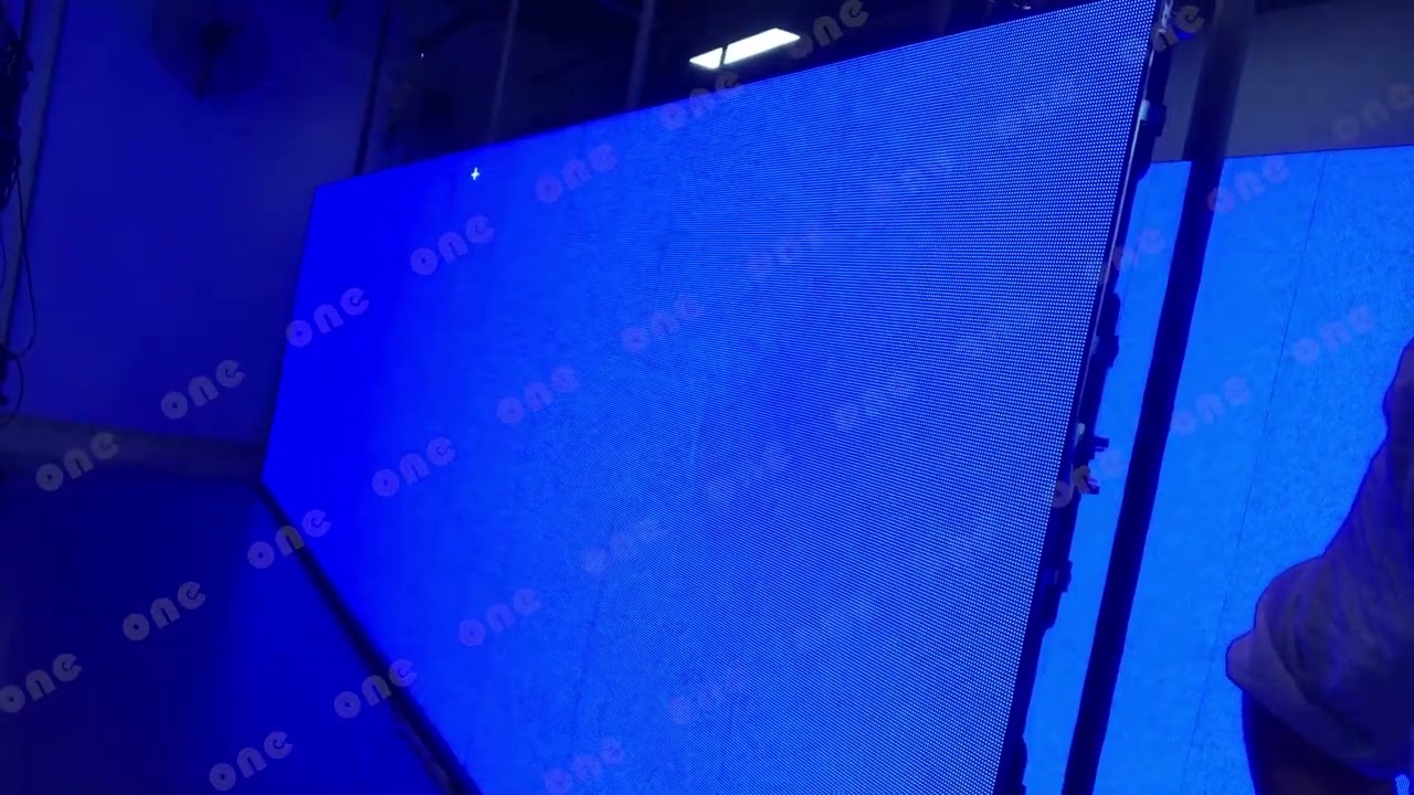 LED screen monochrome testing